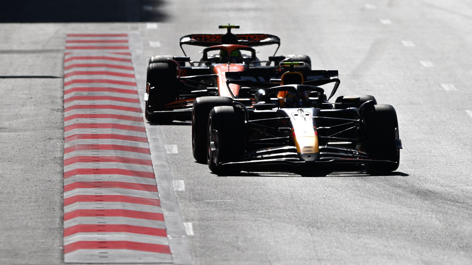 Max Verstappen and Lando Norris 