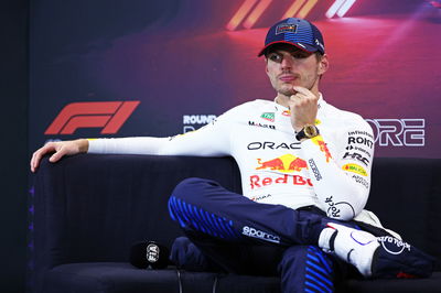 Max Verstappen in Sunday's FIA post-race press conference 