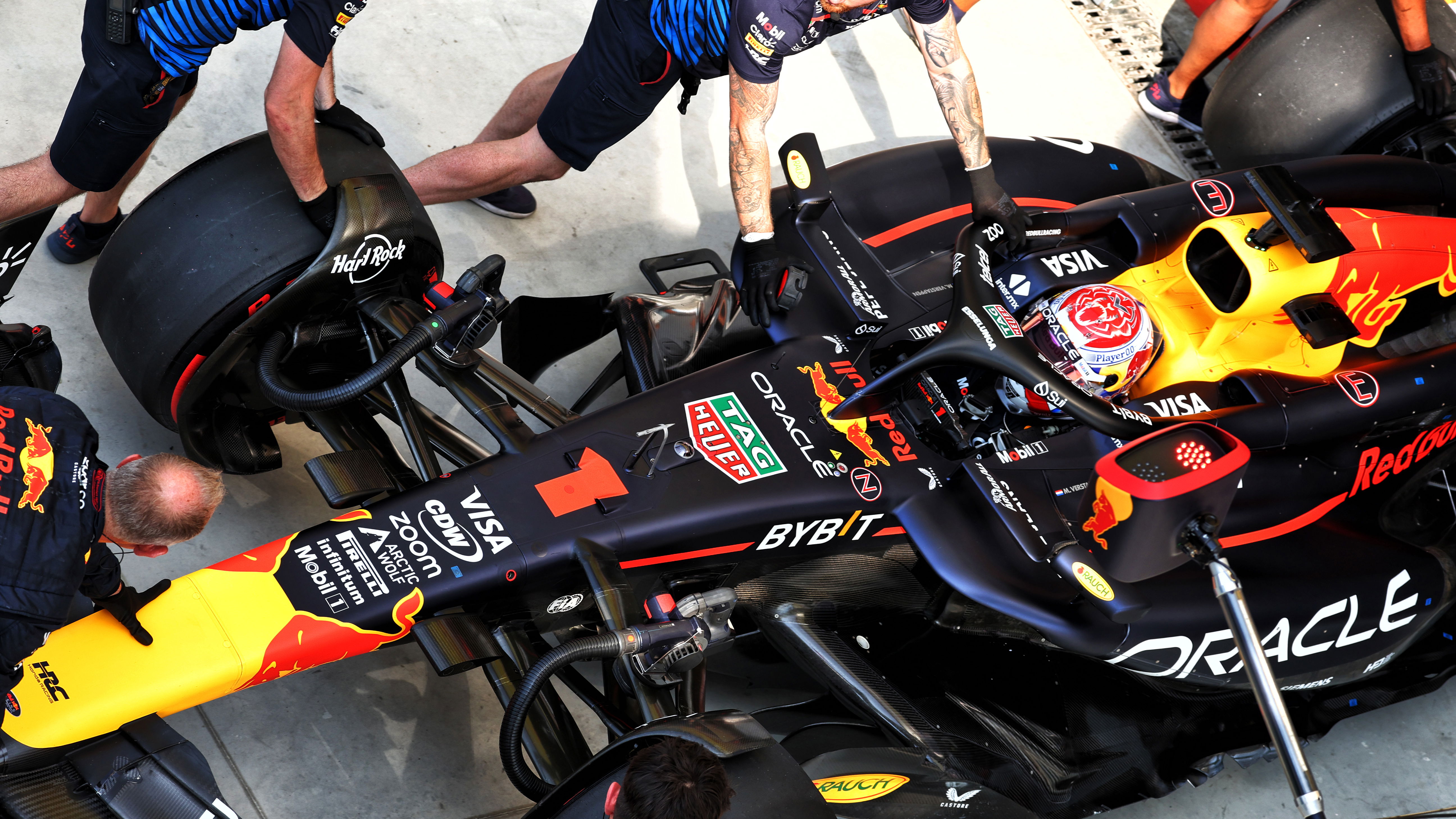 Max Verstappen at Monza 