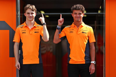 Oscar Piastri and Lando Norris