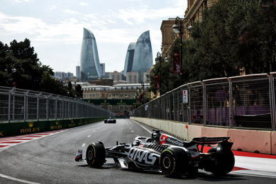 Oliver Bearman is competing in his second F1 race