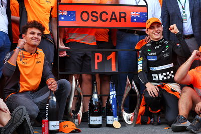 Lando Norris and Oscar Piastri 