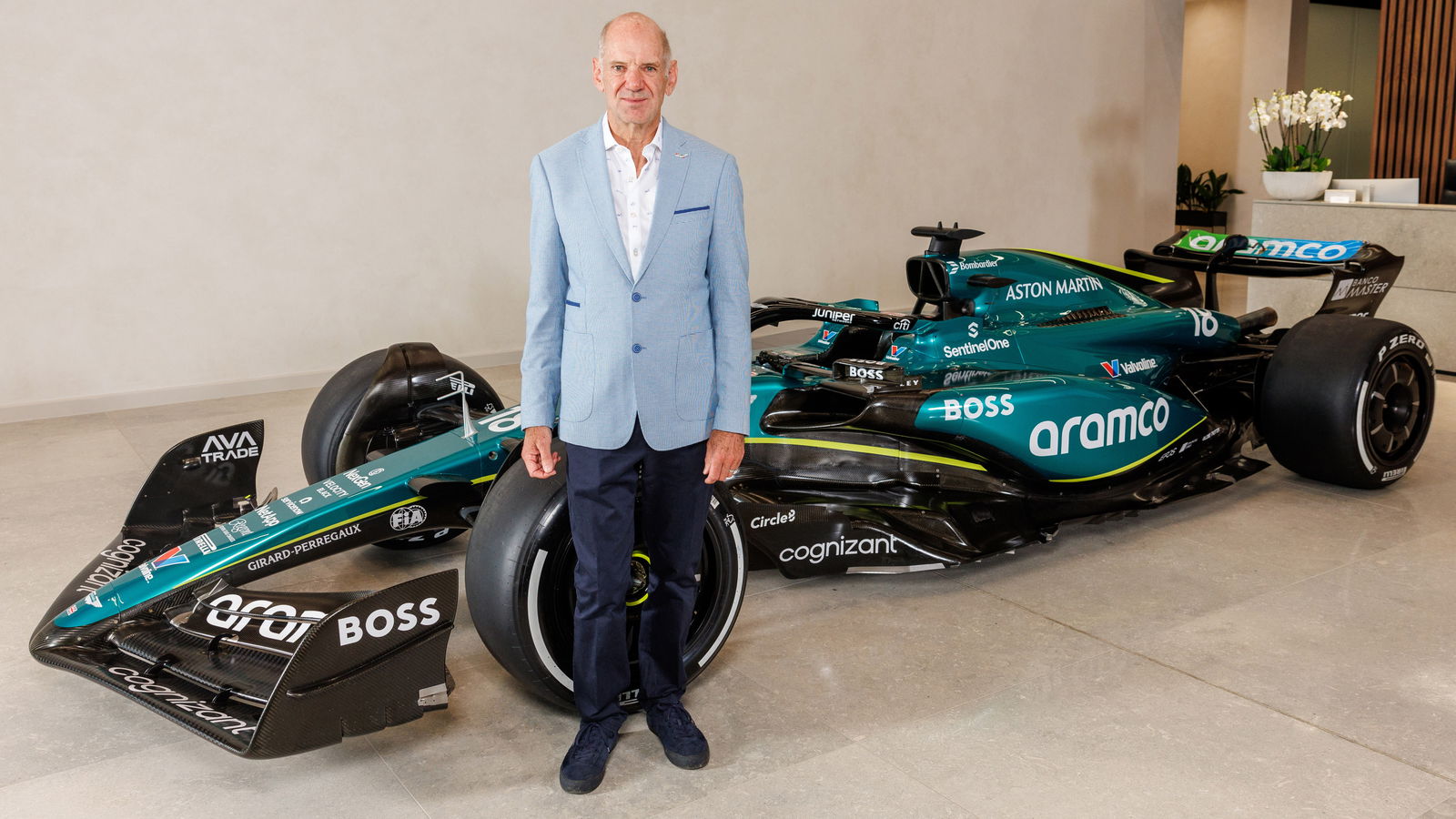 Adrian Newey joins Aston Martin in the new role of Managing Technical Partner