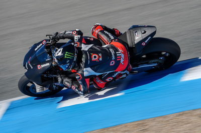 Alex Lowes, 2024 WorldSBKJerez Test. Credit: WorldSBK.