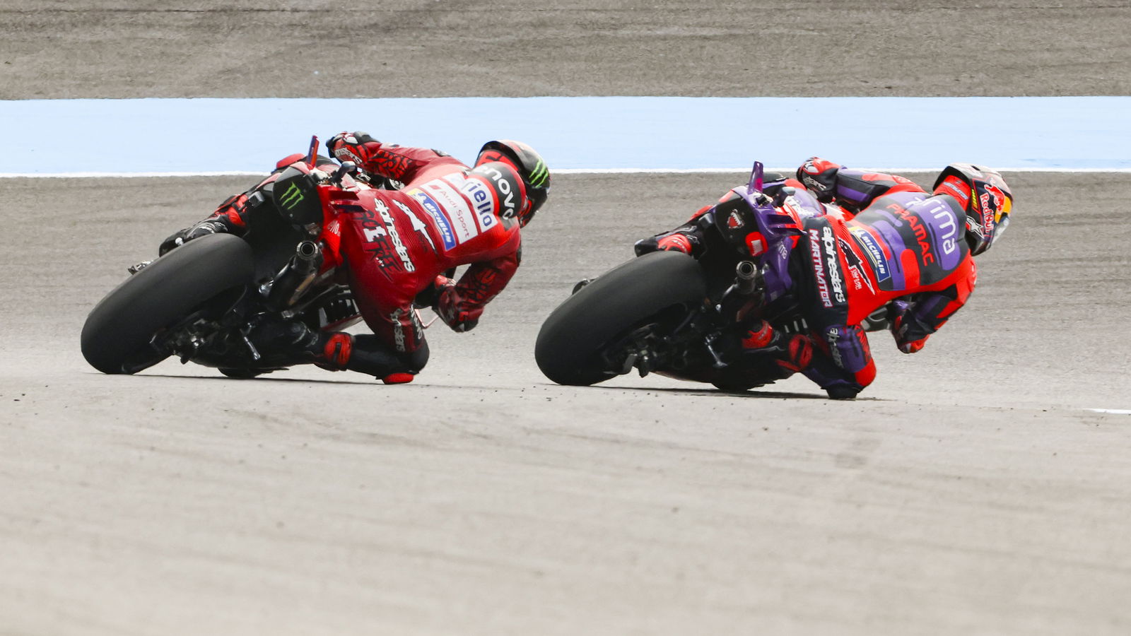 Jorge Martin and Francesco Bagnaia, 2024 Japanese MotoGP