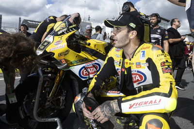 Andrea Iannone, 2024 Estoril WorldSBK, grid. Credit: Gold and Goose