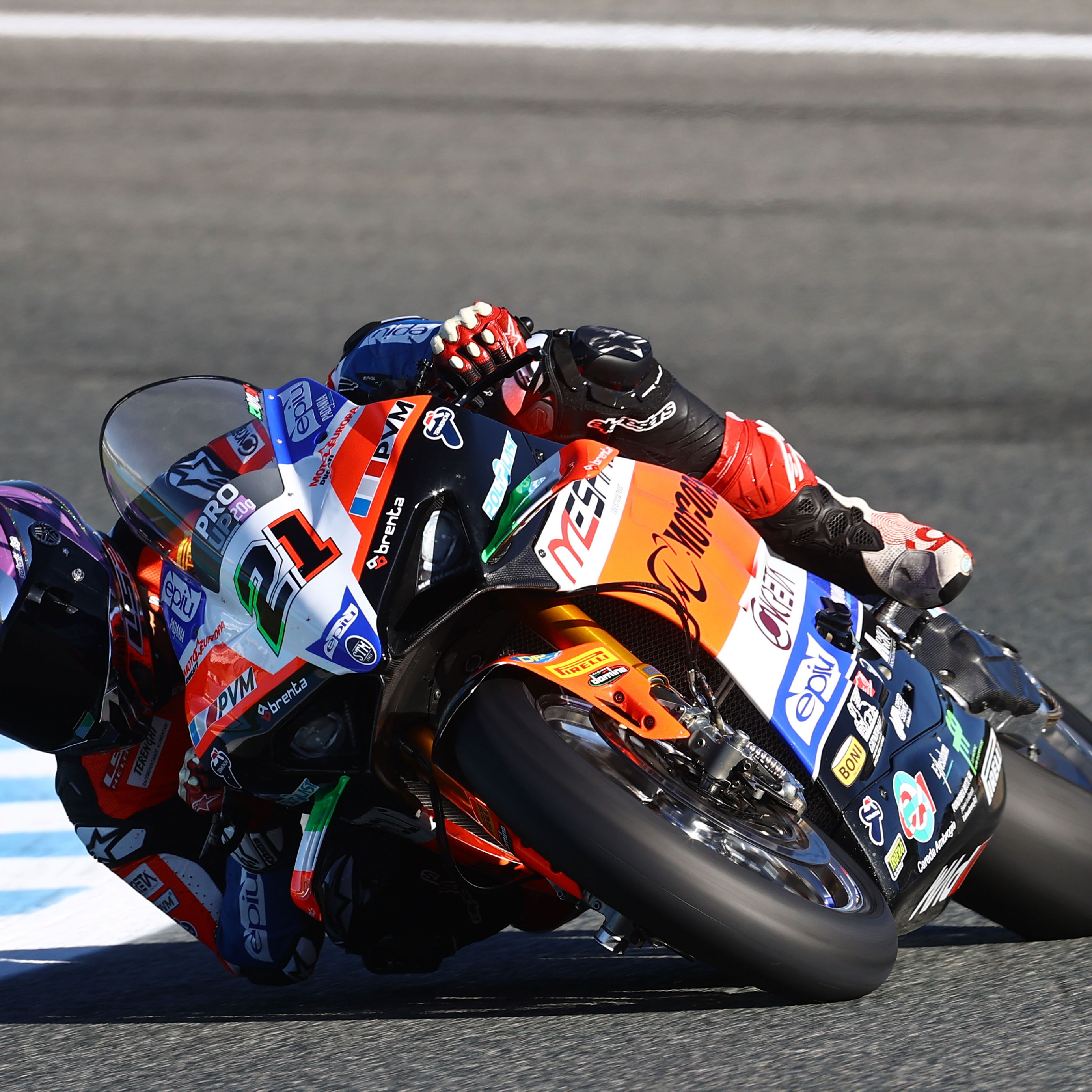 Michael Ruben Rinaldi, 2024 Spanish WorldSBK. Credit: Gold and Goose