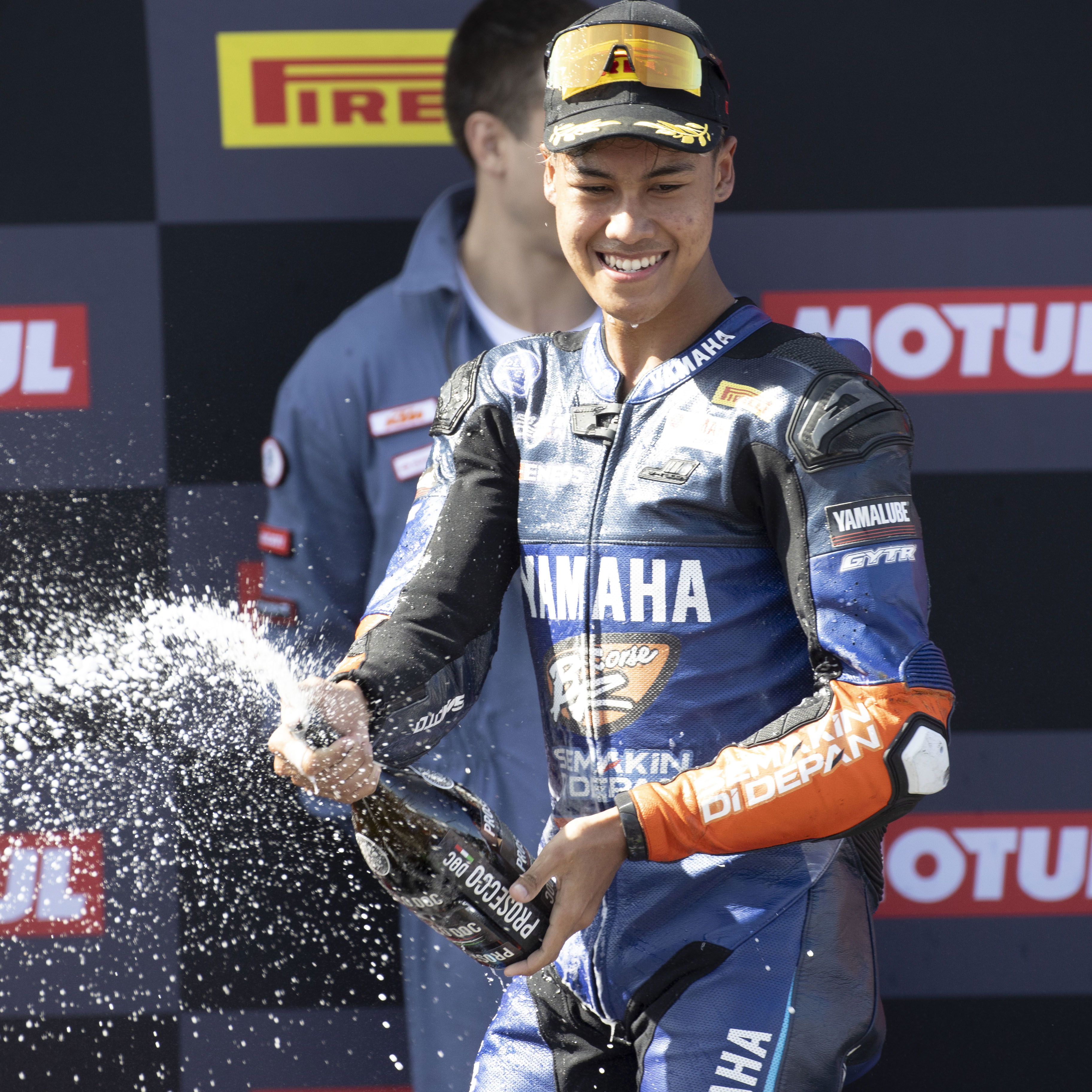 Aldi Satya Mahendra - Team BrCorse Yamaha - Race 1 WorldSSP300 Jerez