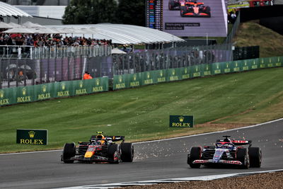 Red Bull and RB on track at Silverstone 