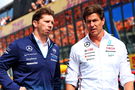 James Vowles and Toto Wolff