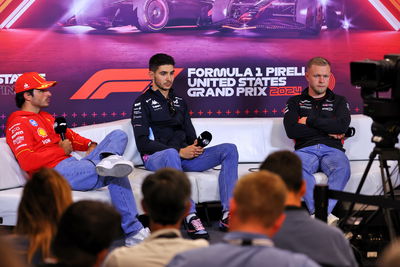 Carlos Sainz, Esteban Ocon and Kevin Magnussen