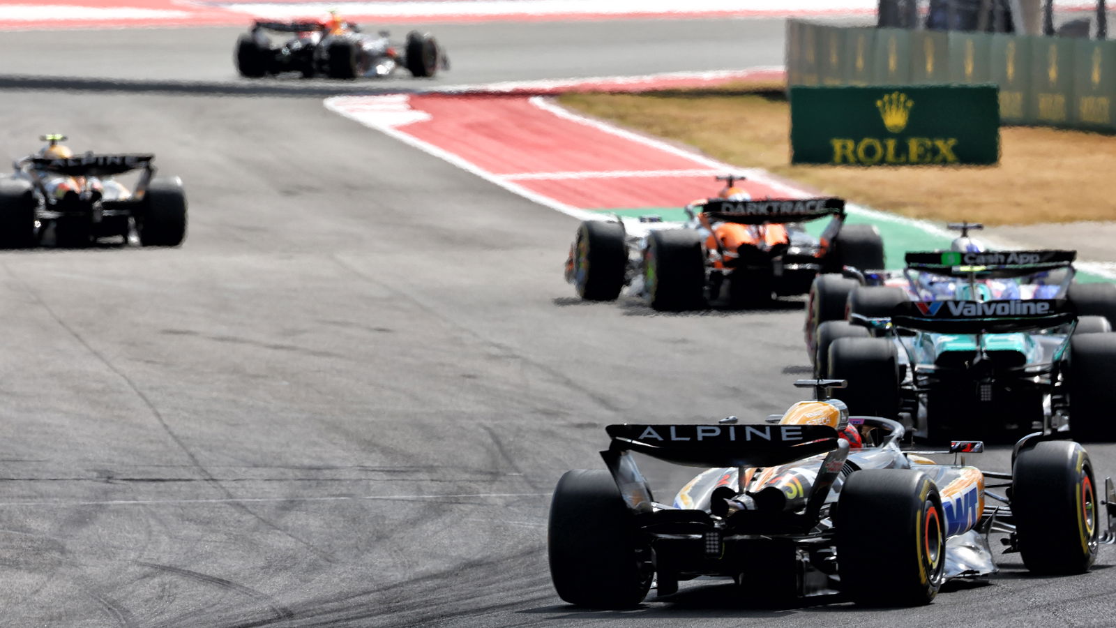 The sprint race
