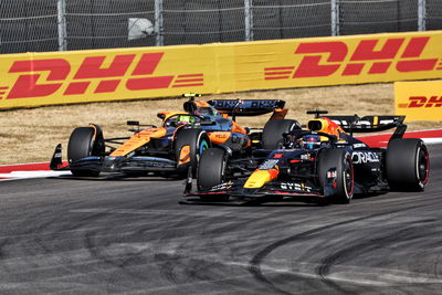 Max Verstappen and Lando Norris 