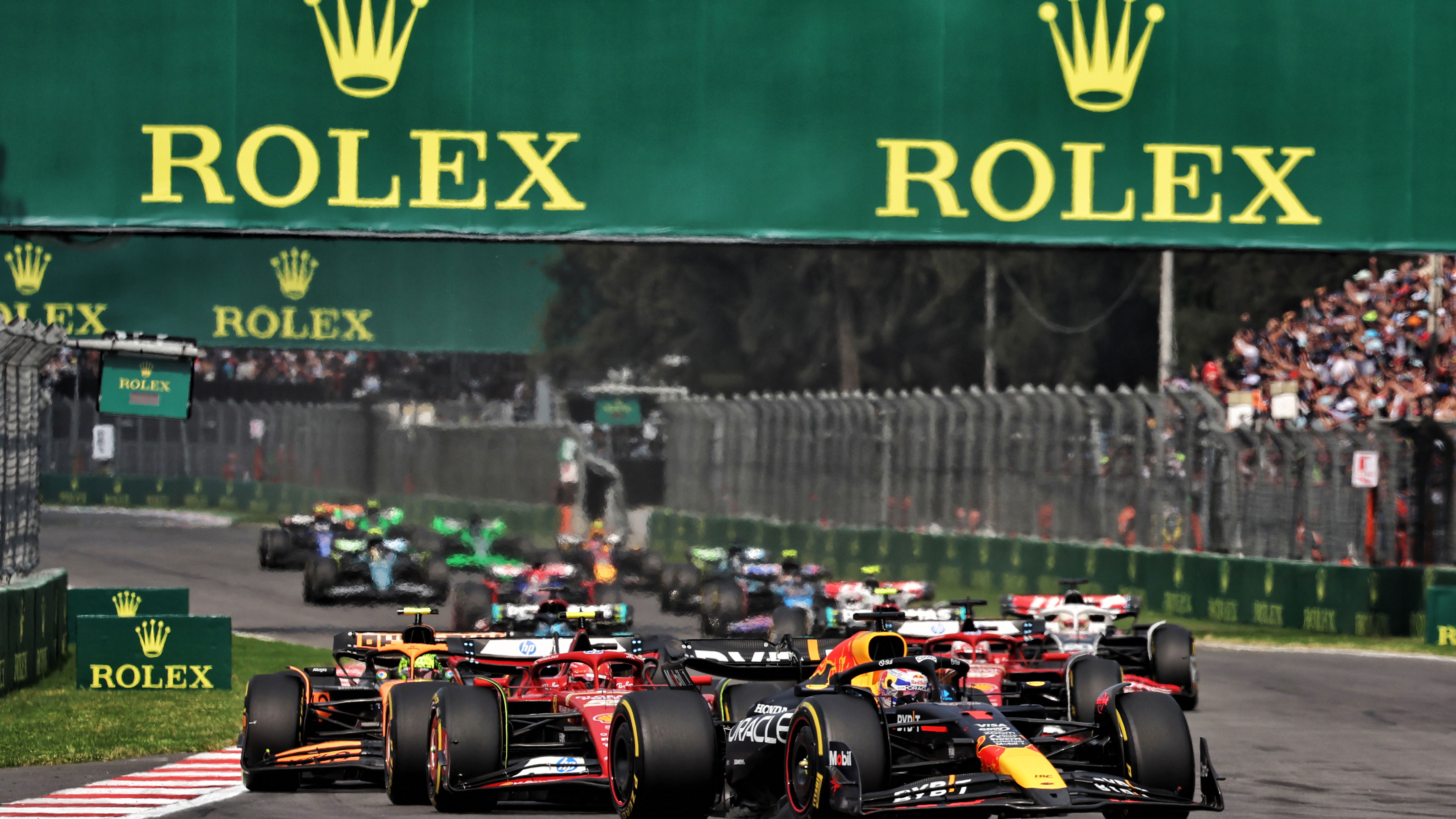 Lap 1 in Mexico