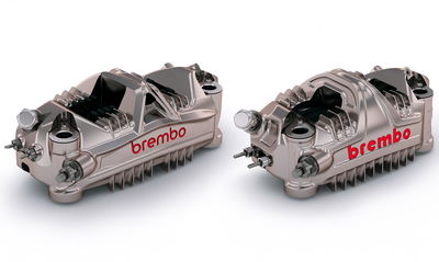 2025 and 2024 Brembo MotoGP front brake.