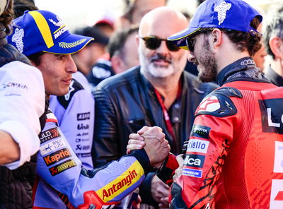 Marc Marquez, Francesco Bagnaia, 2024 Solidarity Barcelona MotoGP