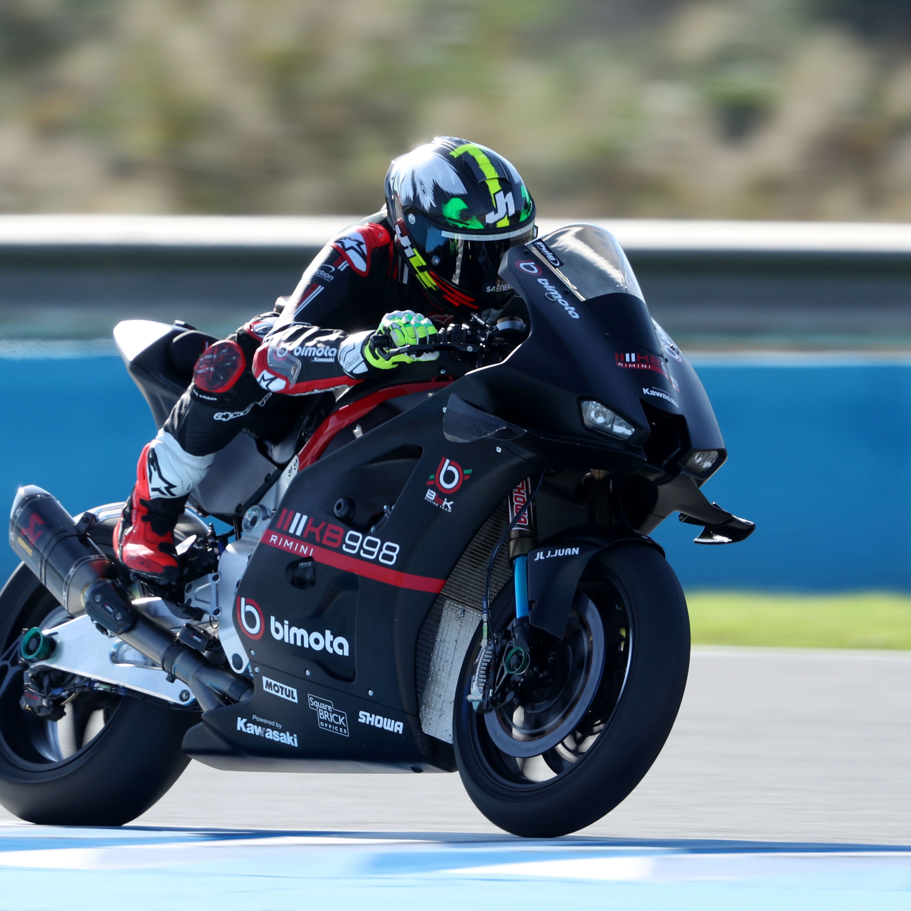 Axel Bassani, 2024 Jerez WorldSBK Test. Credit: Gold and Goose.