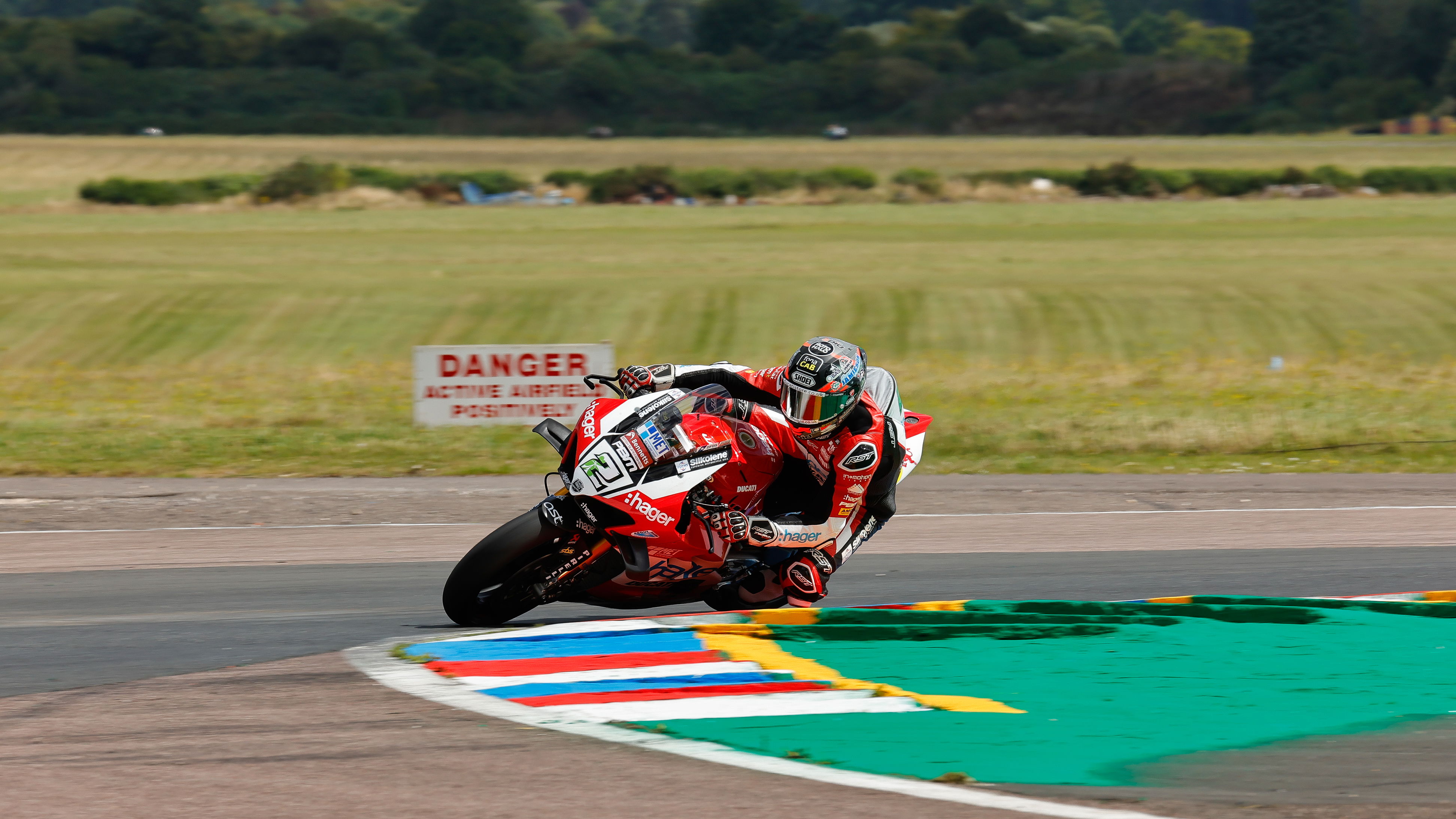 Glenn Irwin, 2024 Thruxton BSB. Credit: Ian Hopgood Photography.