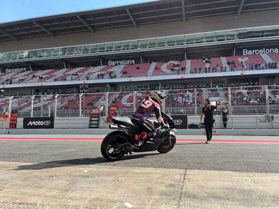 Jorge Martin, 2024 MotoGP Barcelona Test. Credit: Gold and Goose.