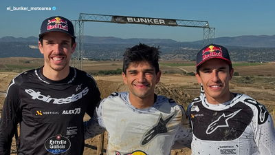 Alex Marquez, Jorge Martin, Marc Marquez. Credit: El Bunker Motoarea/Instagram.