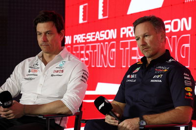 Toto Wolff and Christian Horner