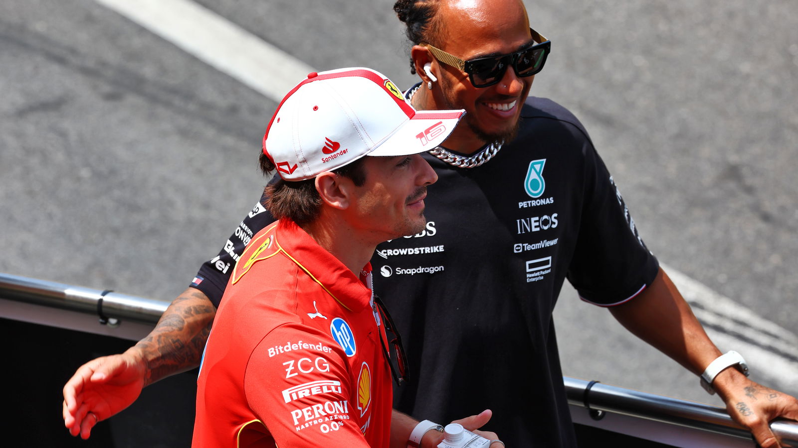 Leclerc, Hamilton