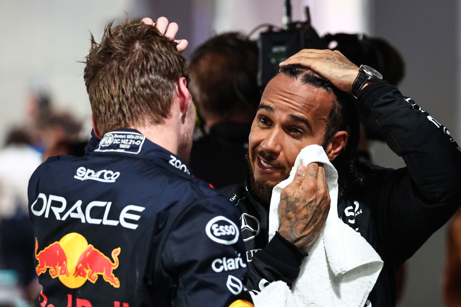 Verstappen, Hamilton 