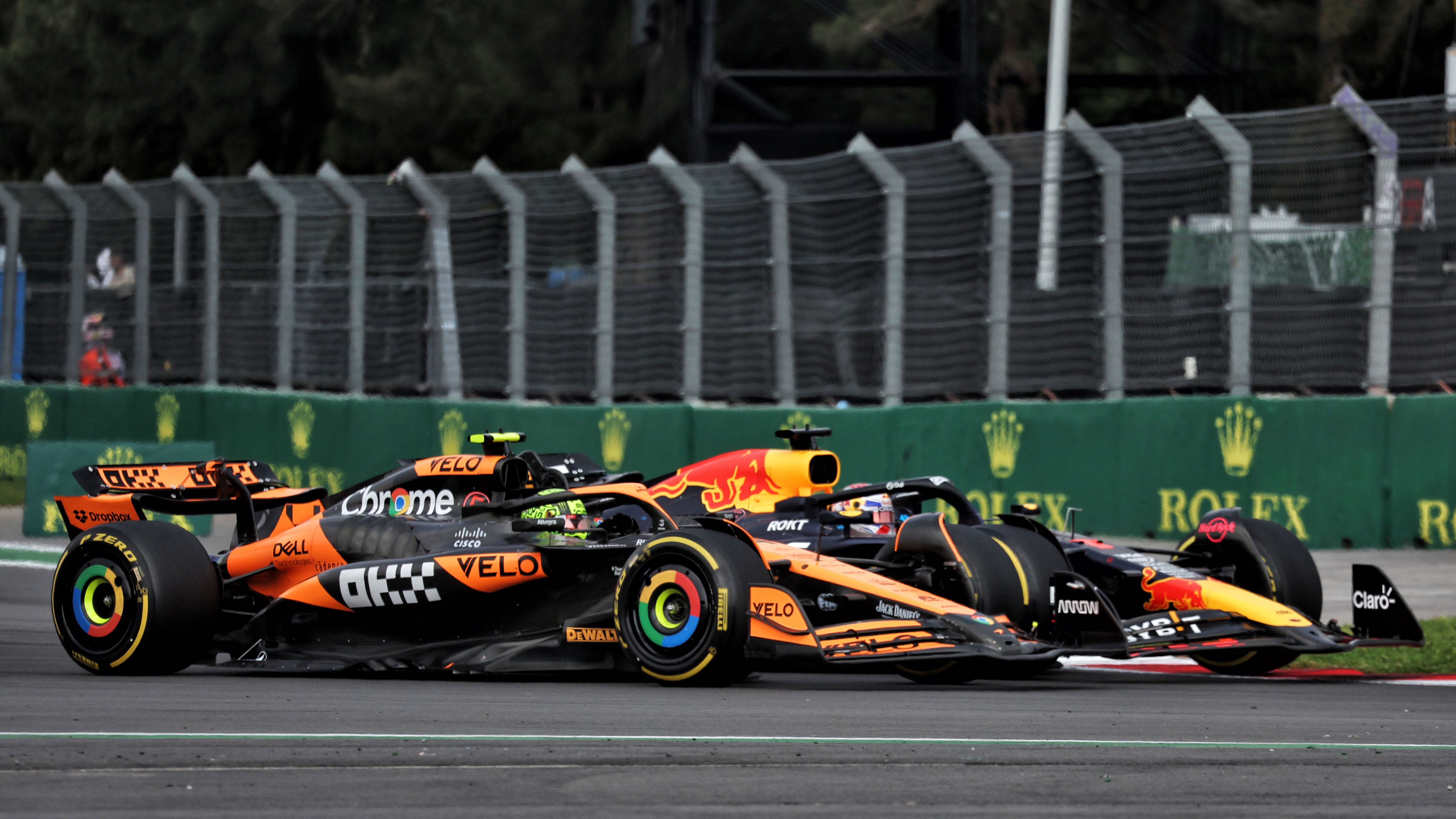 Lando Norris and Max Verstappen have been at the centre of controversial clashes