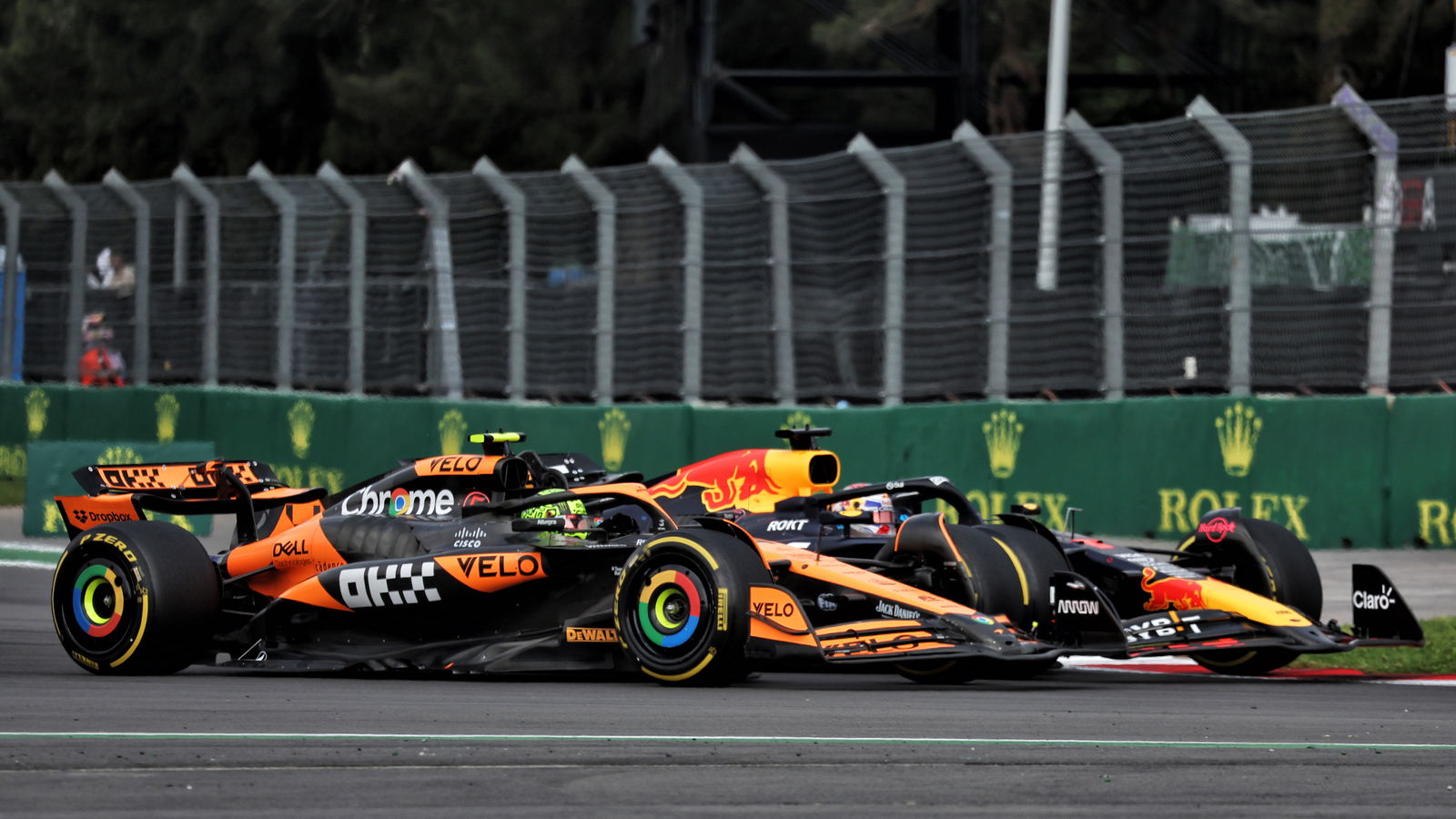 Lando Norris and Max Verstappen have been at the centre of controversial clashes