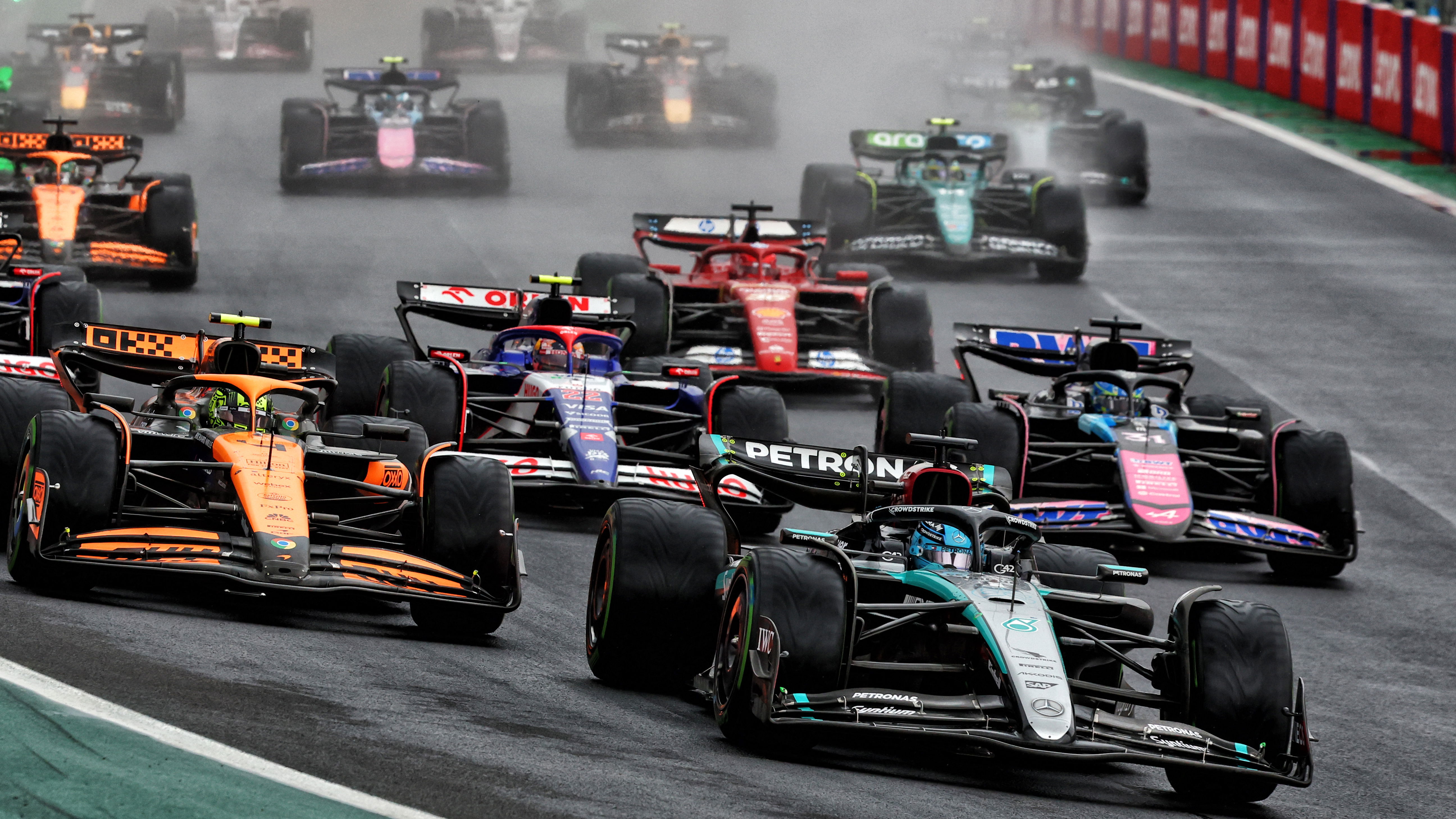 The start in Brazil