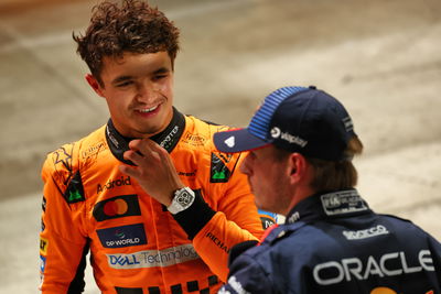 Lando Norris and Max Verstappen