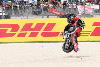 Francesco Bagnaia crash, Misano