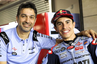 Frankie Carchedi and Marc Marquez