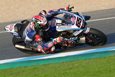 Jonathan Rea, Yamaha World Superbike team, Jerez test 2024