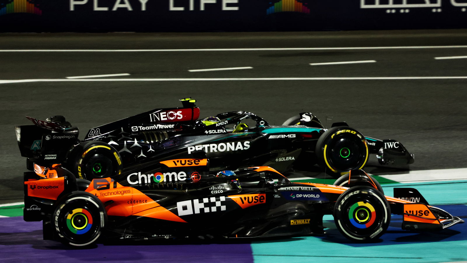 Mercedes were beaten by customer team McLaren in 2024