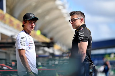 Kimi Antonelli and new race engineer Peter 'Bono' Bonnington 