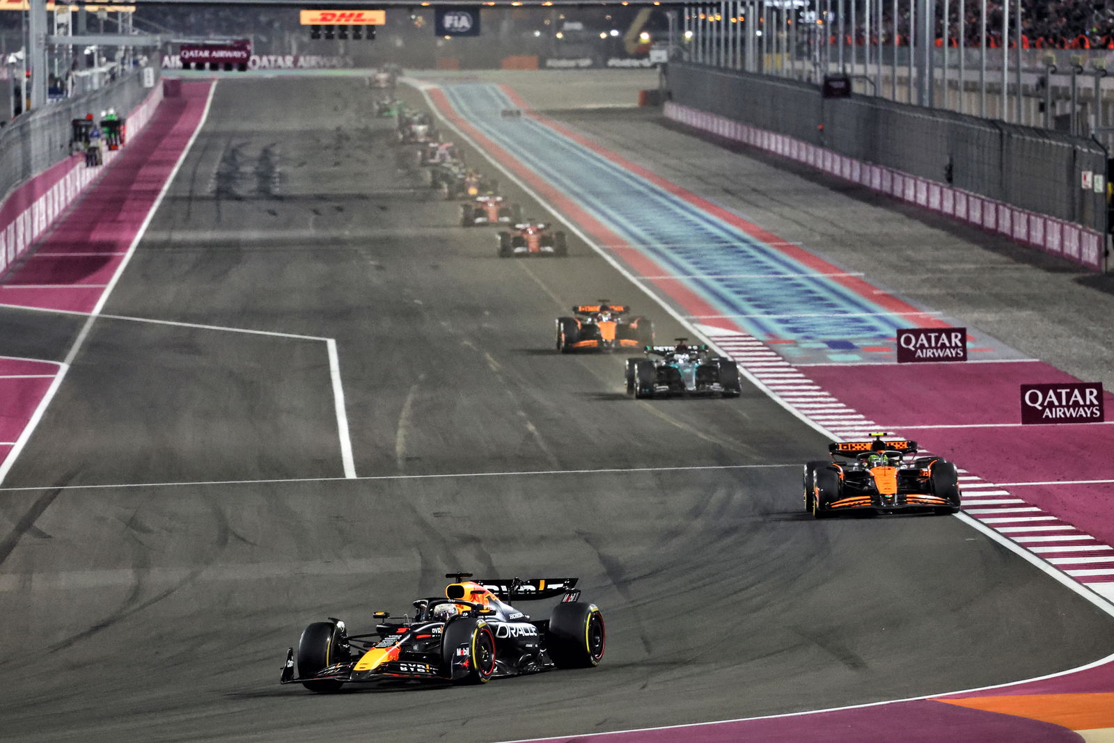 The start of the Qatar GP 