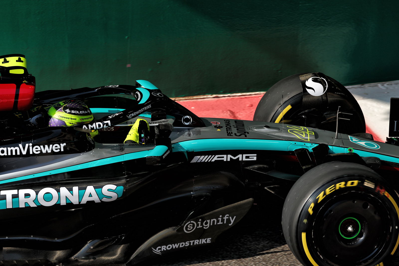 Lewis Hamilton, Mercedes AMG F1, 2024 F1 Abu Dhabi GP