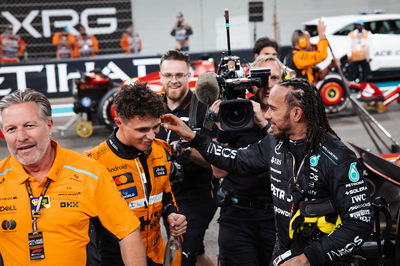 Lewis Hamilton congratulates McLaren 