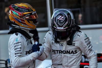 Lewis Hamilton and Valtteri Bottas