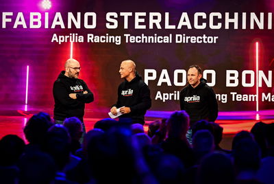 Fabiano Sterlacchini, 2025 Aprilia launch