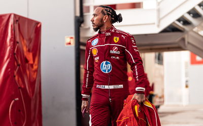 Lewis Hamilton is gearing up for his first season in Ferrari red