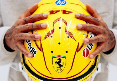 Lewis Hamilton's new helmet design