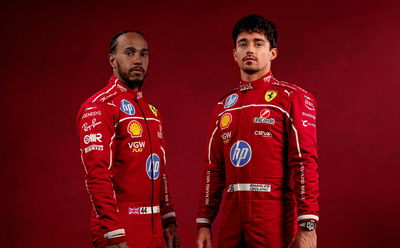 Lewis Hamilton and Charles Leclerc