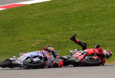 Bagnaia, Marquez crash, 2024 Portimao MotoGP