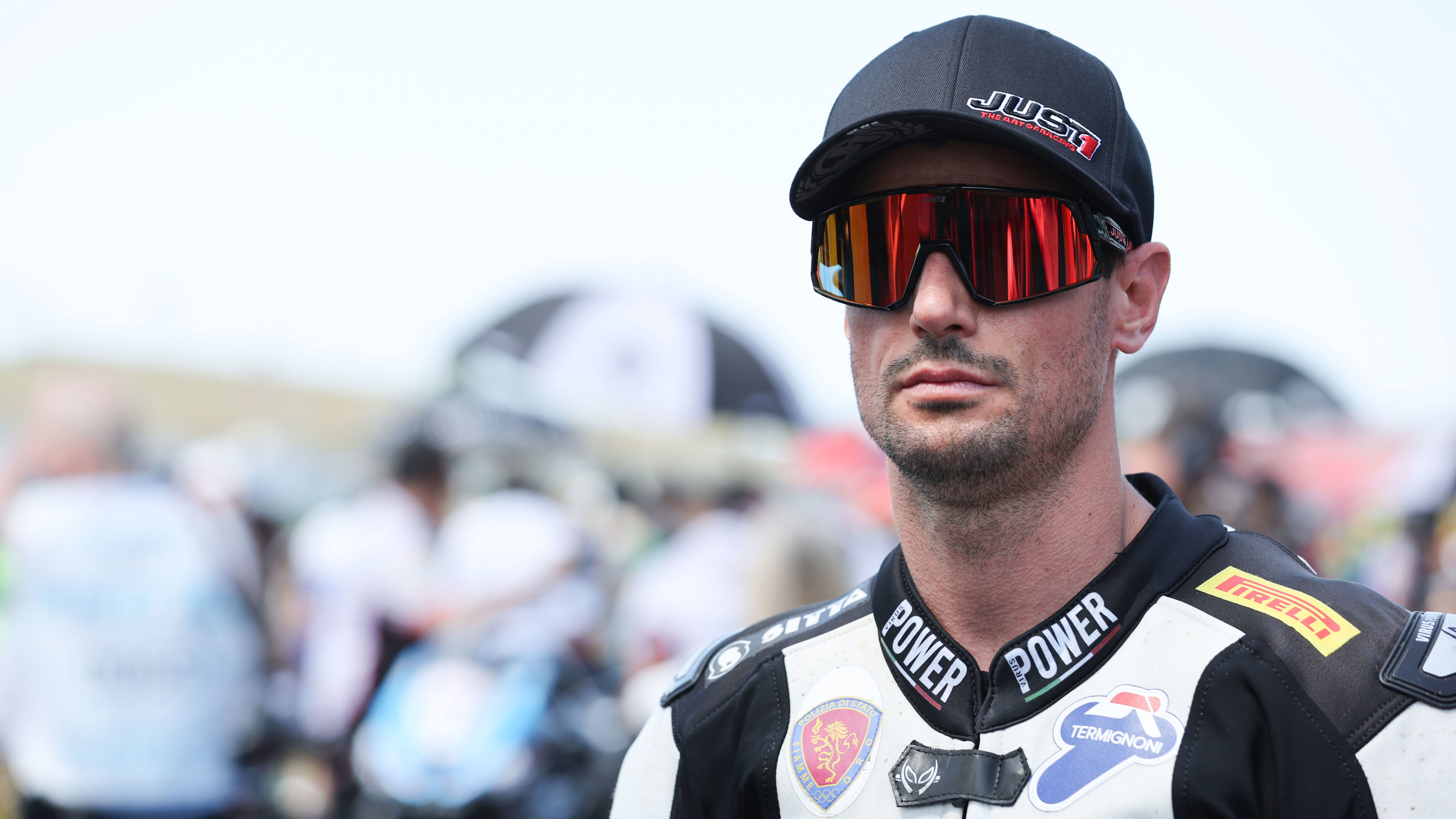 Simone Corsi, 2024 Emilia-Romagna WorldSBK, WorldSSP grid. Credit: Gold and Goose.