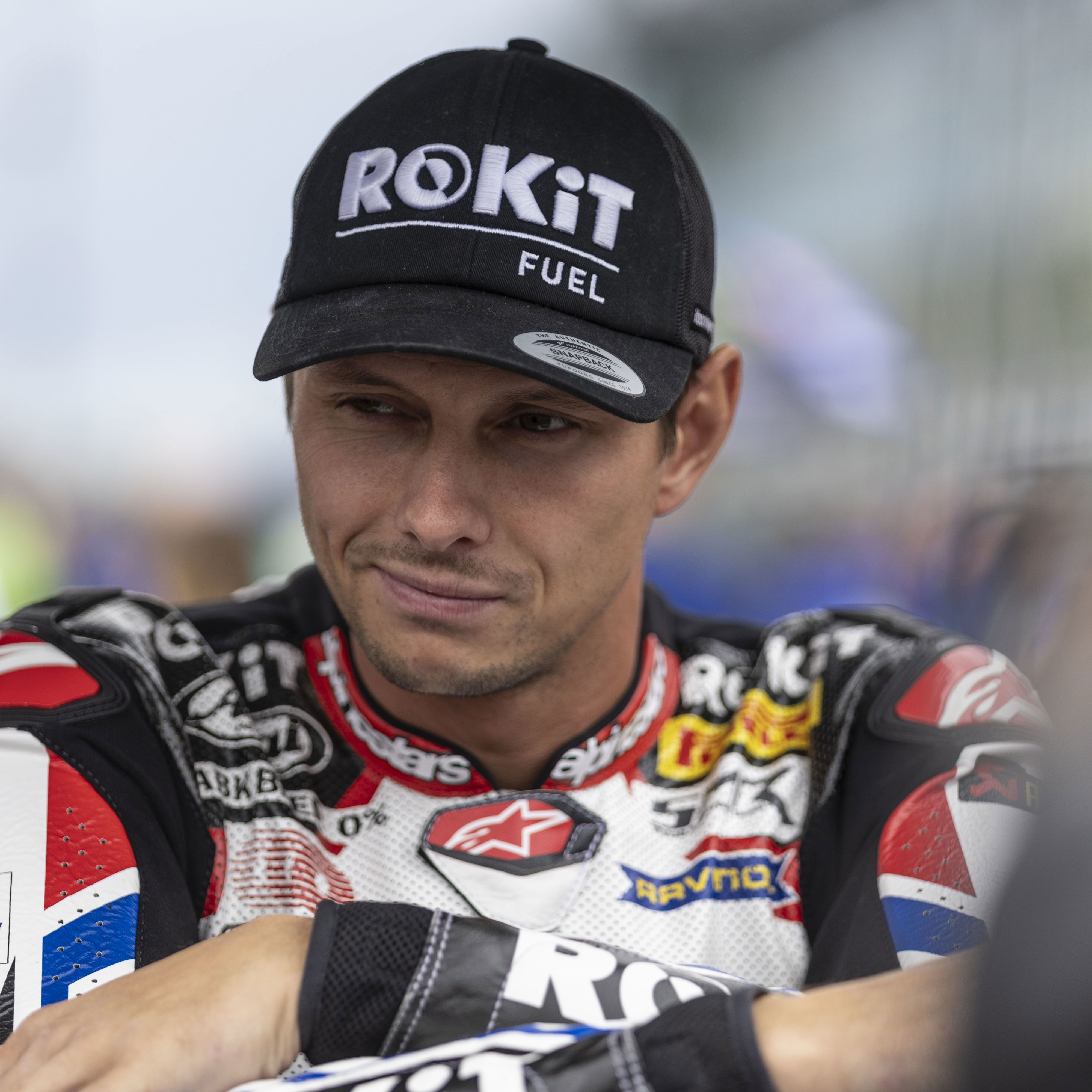 Michael van der Mark, 2024 French WorldSBK, grid. Credit: Gold and Goose