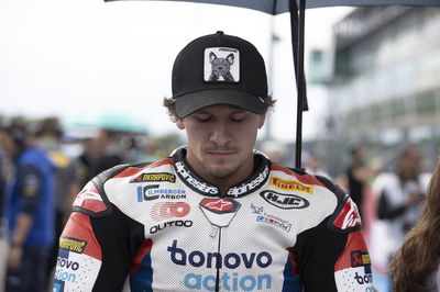 Garrett Gerloff, 2024 French WorldSBK, grid. Credit: Gold and Goose.