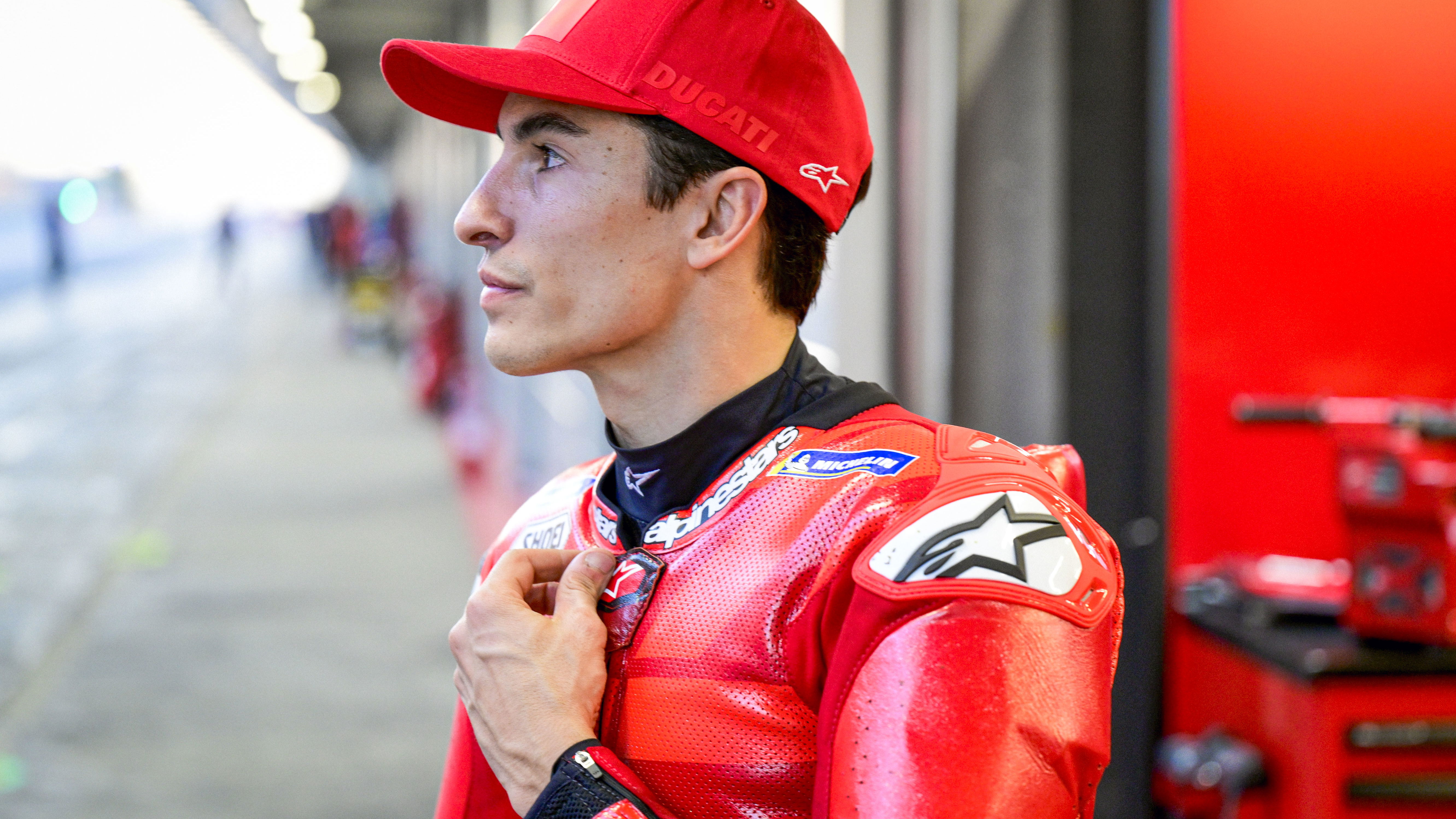 Marc Marquez, 2024 MotoGP Barcelona Test. Credit: Gold and Goose