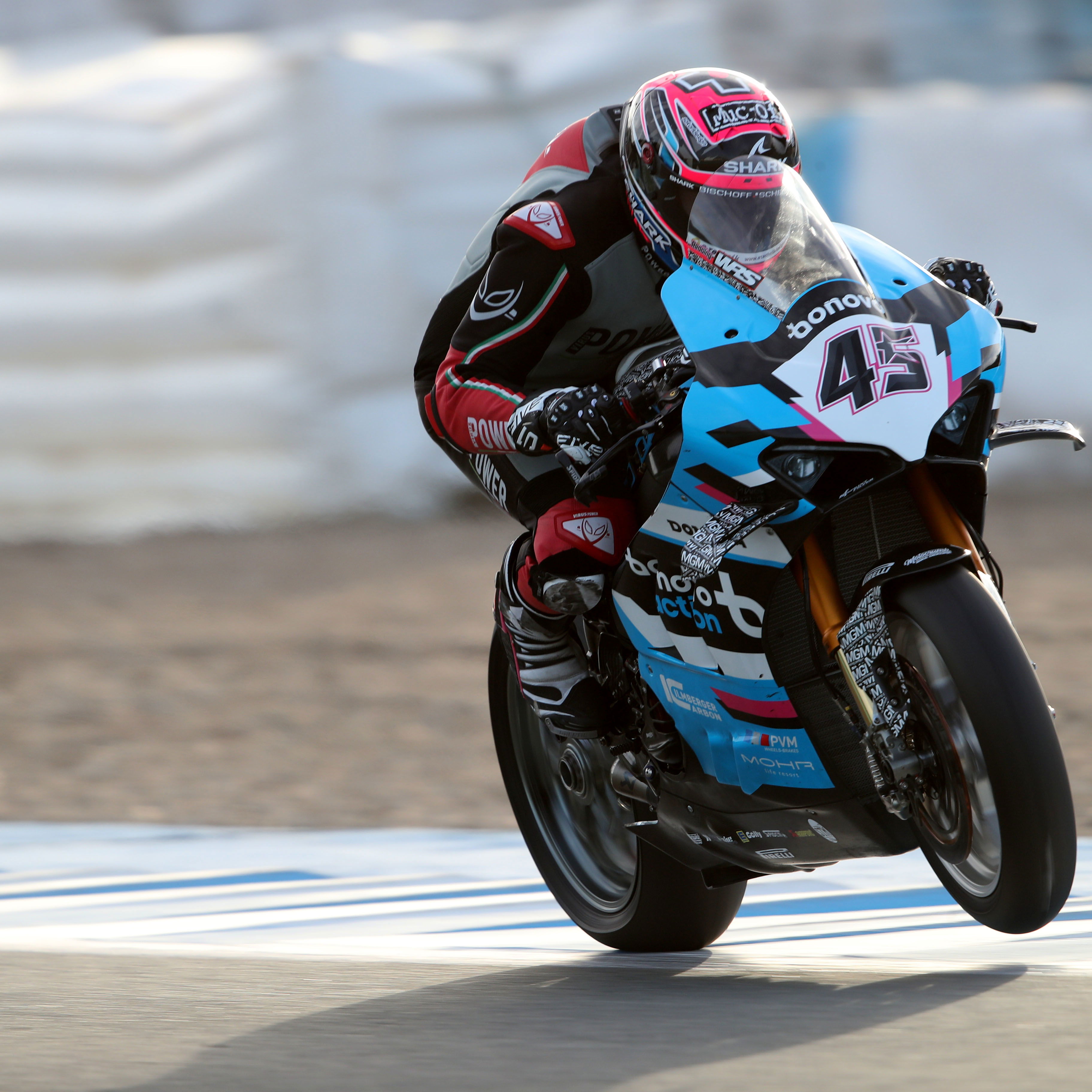 Scott Redding, 2025 WorldSBK Jerez Test. Credit: Gold and Goose.